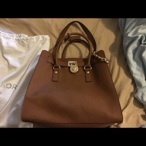 Michael Kors Hamilton large satchel